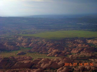 aerial - near Monument Valley (UT25)