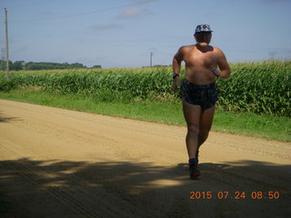 2797 91q. Afton, Minnesota, run - Adam running