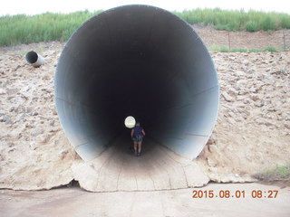 cool tunnel near Seligman + Adam