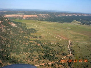 Mystic Bluffs (NM26), New Mexico, trip - airstrip aerial