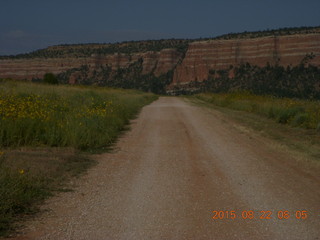 Mystic Bluffs (NM26), New Mexico, trip - aerial airstrip