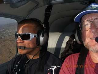 1578 92p. Jerome G and Adam flying in N8377W