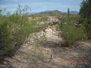 curious piece of mining equipment at Windmill