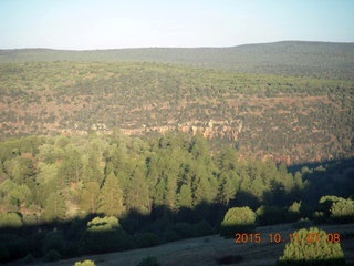 aerial - flying from Buzzard Roost