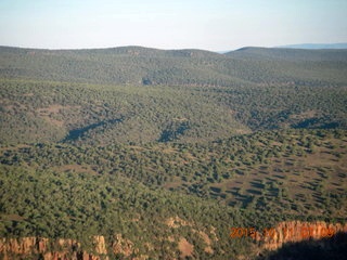 aerial - flying from Buzzard Roost