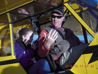 aerial - flying from Buzzard Roost