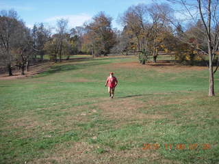 2849 958. Curtis Arboretum run - Adam running