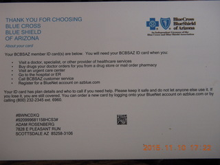 BCBS Blue Cross Blue Shield card