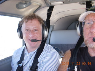 1593 95n. Craig and Adam flying in N8377W