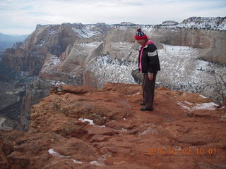 23 972. Zion National Park - Observation Point summit - Kit