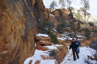 Zion National Park - Brad's pictures - Observation Point hike - Kit