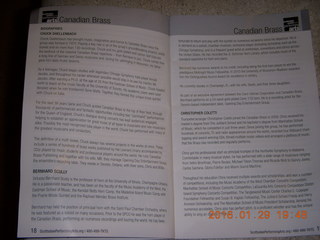 Scottsdale - Canadian Brass program