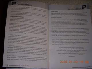 Scottsdale - Canadian Brass programm