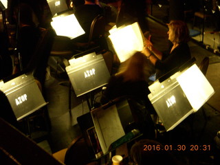 Arizona Opera - Tucson - Carmen - music stands