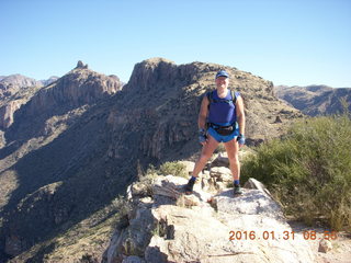 2902 97x. Blackett's Ridge hike summit - Adam