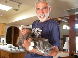 Neil and his cat