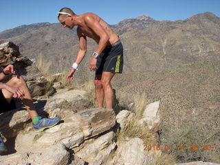 Blackett's Ridge hike summit - Sion