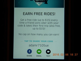 Uber page
