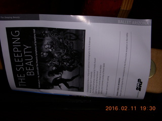 Arizona Ballet - Sleeping Beauty program