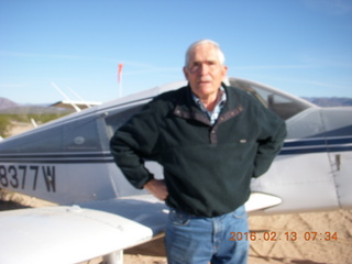 1601 98d. Bernie and N8377W at Alamo Lake