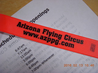 Motown - Arizona Flying Circus - wrist band