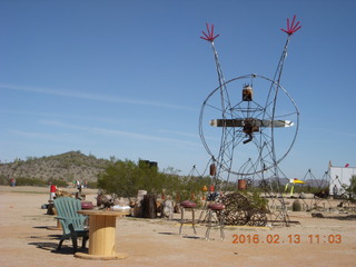 Motown - Arizona Flying Circus - man scupture