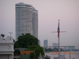 Bangkok - Royal River Hotel- river view