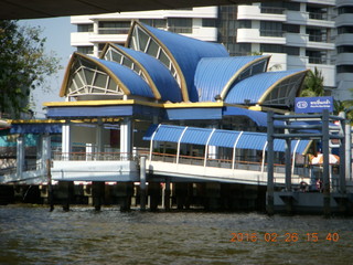 Bangkok  - boat ride (not sydney opera house)