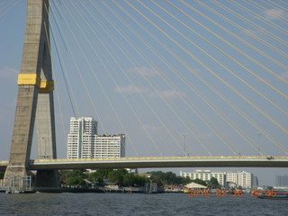 Bangkok  - boat ride - bridge