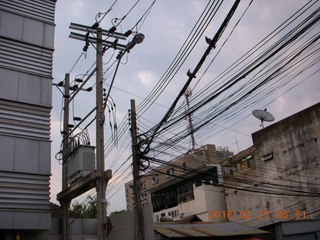 Bangkok run - lots of wires