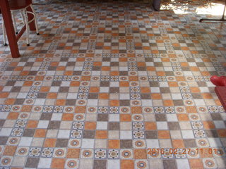 interesting floor pattern
