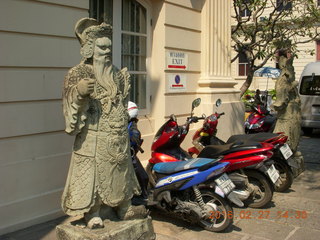 Bangkok - Royal Palace - motorcycles