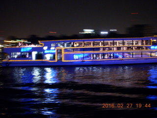 Bangkok dinner boat ride - another boat