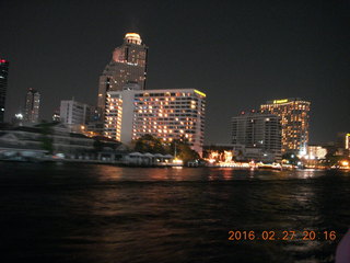 Bangkok dinner boat ride - bridge