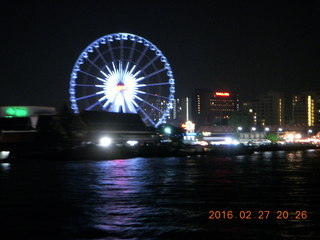 171 98t. Bangkok dinner boat ride - giant ferris wheel