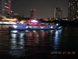 Bangkok dinner boat ride  - another boat