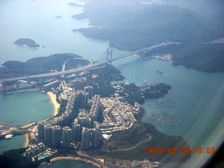 aerial - trip bkk-hkg - Hong Kong