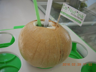 Singapore - coconut drink