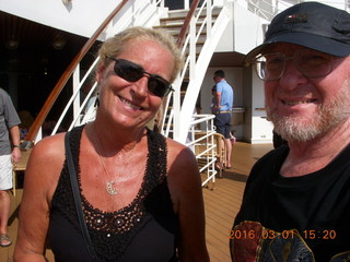 Volendam cruise- Denise and Adam
