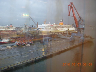4 993. Indonesia - Jakarta port seen from ship