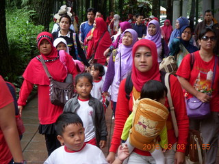 Indonesia Baby Zoo crowd