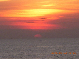 538 993. sunset from ship