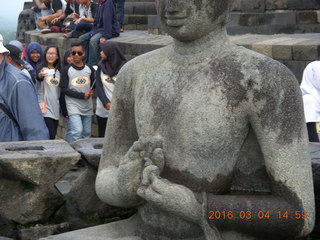 Indonesia - Borobudur temple - kids