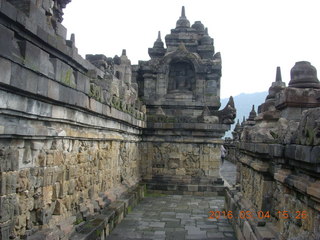 194 994. Indonesia - Borobudur temple - Buddha in the wall