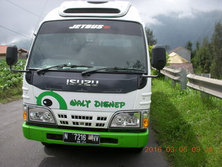 Indonesia - drive to Mt. Bromo - our jet bus