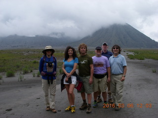 Indonesia - Mighty Mt. Bromo - Sea of Sand - group picture