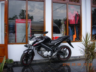 254 996. Indonesia - Mighty Mt. Bromo drive - motorcycle