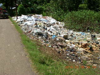 Indonesia village - trash