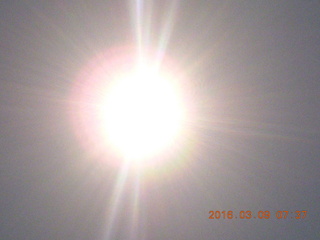 Makassar Straight total solar eclipse - my attempt at diamond ring