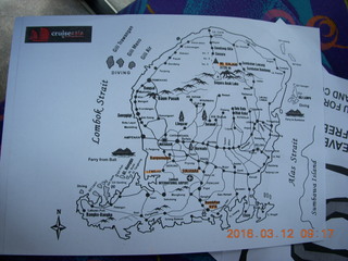 Indonesia - Lombok map